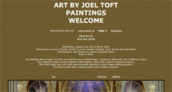 Desktop Screenshot of joeltoft.se